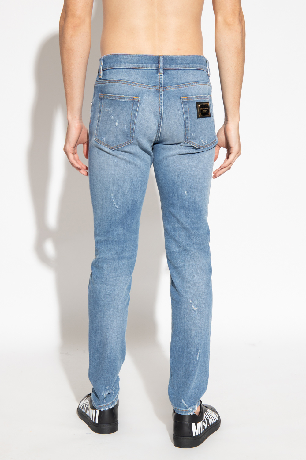 dolce Woman & Gabbana Distressed jeans