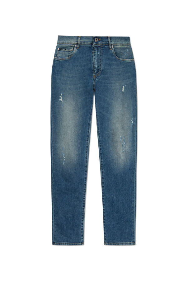 Dolce & Gabbana Jeansy typu `slim`