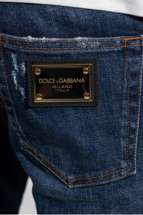 Dolce & Gabbana Underwear lace detailed bra White Skinny jeans