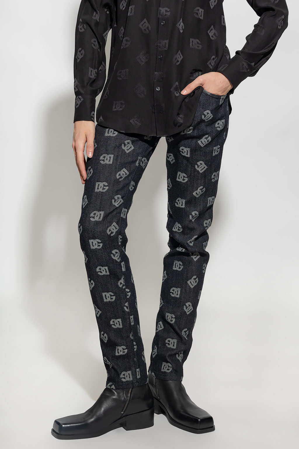 dolce motif & Gabbana Skinny fit jeans