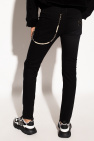 Dolce & Gabbana Majolica-print DG-patch track pants Черные женские свитера Dolce & Gabbana