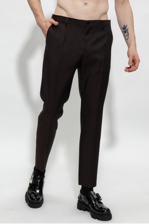 Dolce & Gabbana Pleat-front Jacob trousers