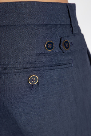 Shorts för Dam från VETEMENTS Linen pleat-front trousers