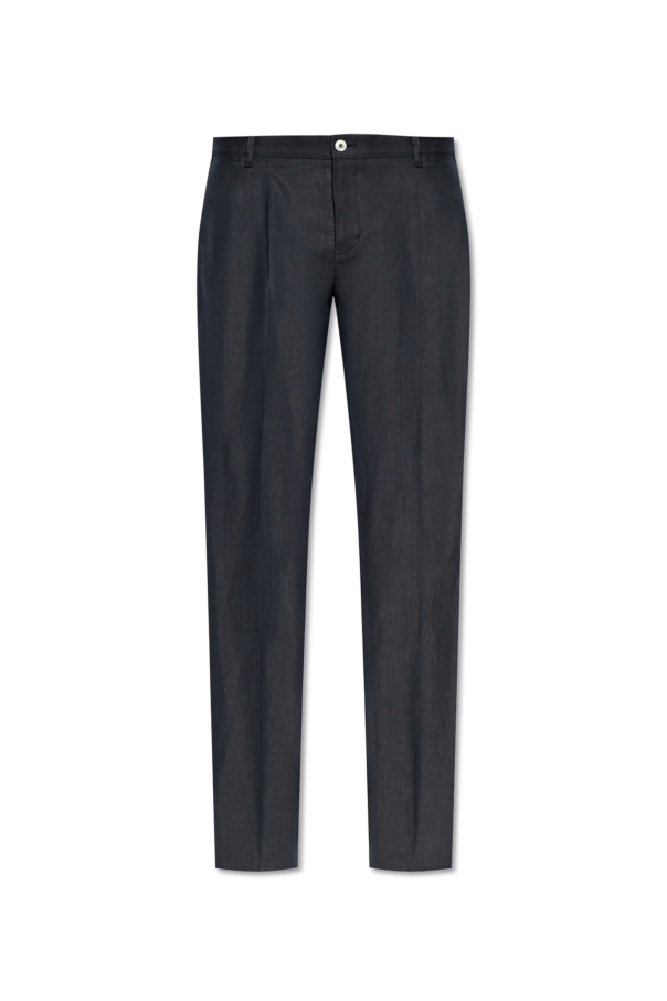 Linen pleated trousers od Dolce & Gabbana