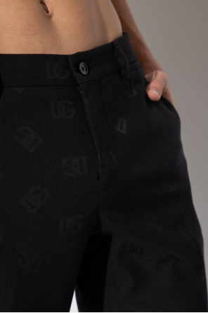 Dolce & Gabbana Spodnie z monogramem