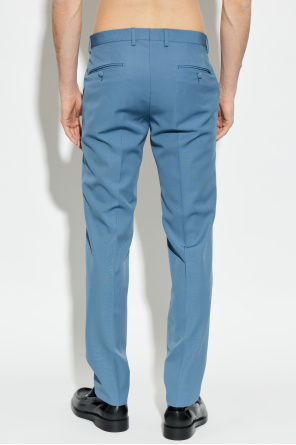 Dolce & Gabbana Wool pleated trousers