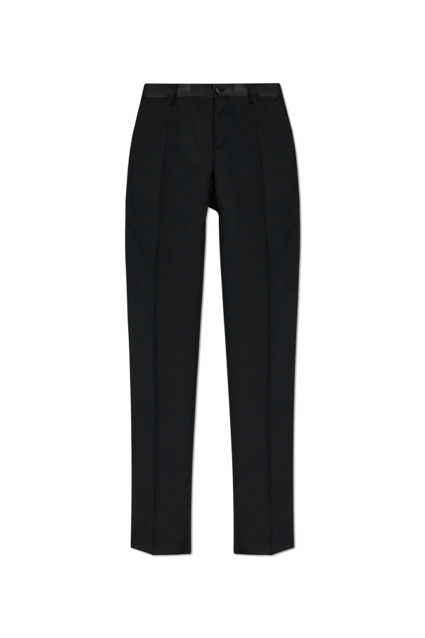 Dolce & Gabbana Wool Tuxedo Trousers