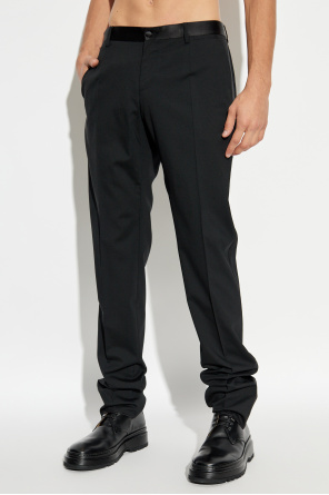 Dolce & Gabbana Wool Tuxedo Trousers