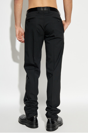 Dolce & Gabbana Wool Tuxedo Pants