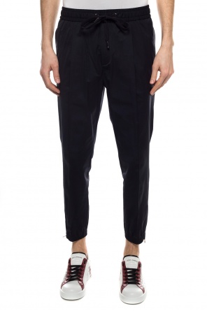 Dolce & Gabbana Trousers leg with topstitching detail