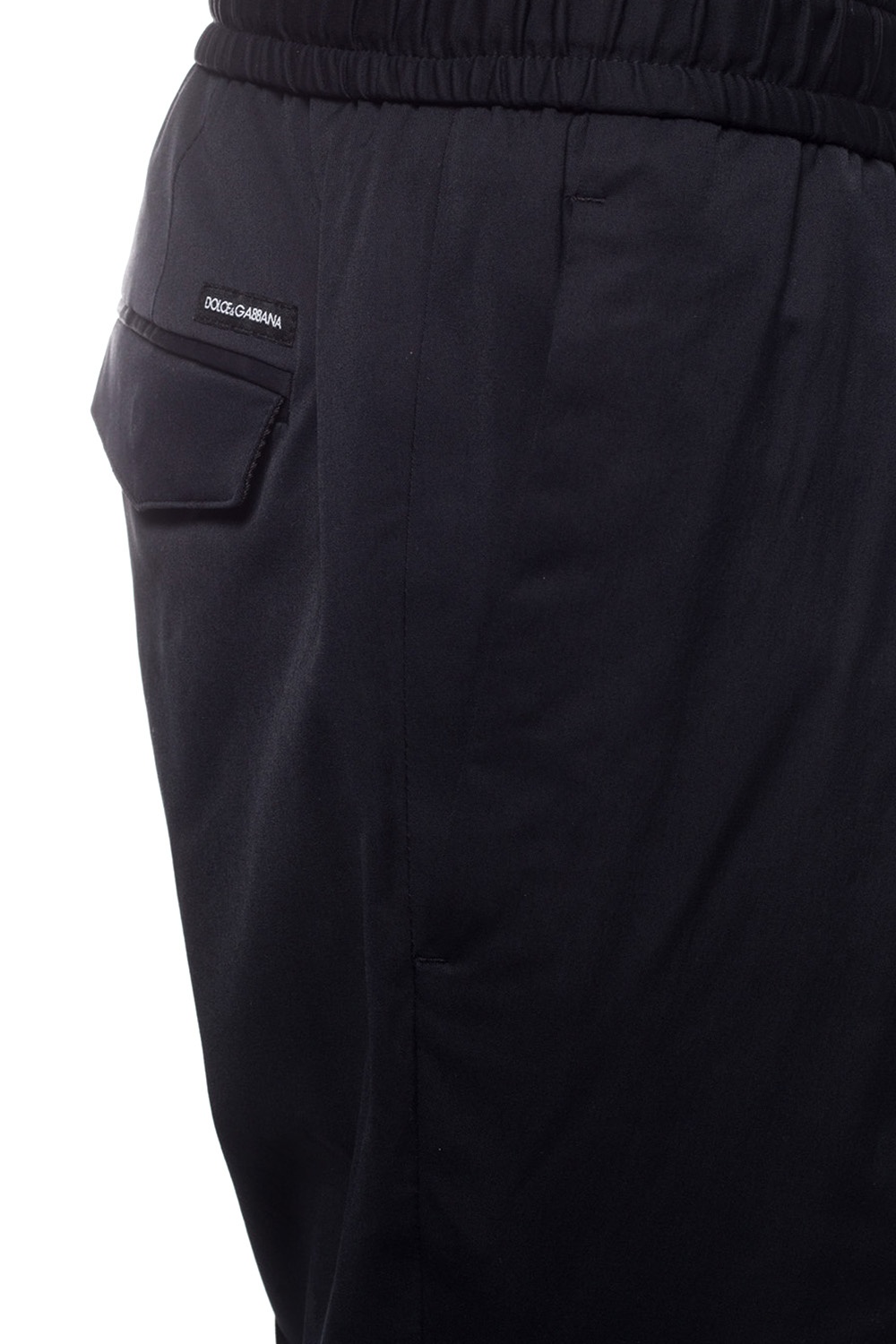 Dolce & Gabbana Mid trousers with topstitching detail