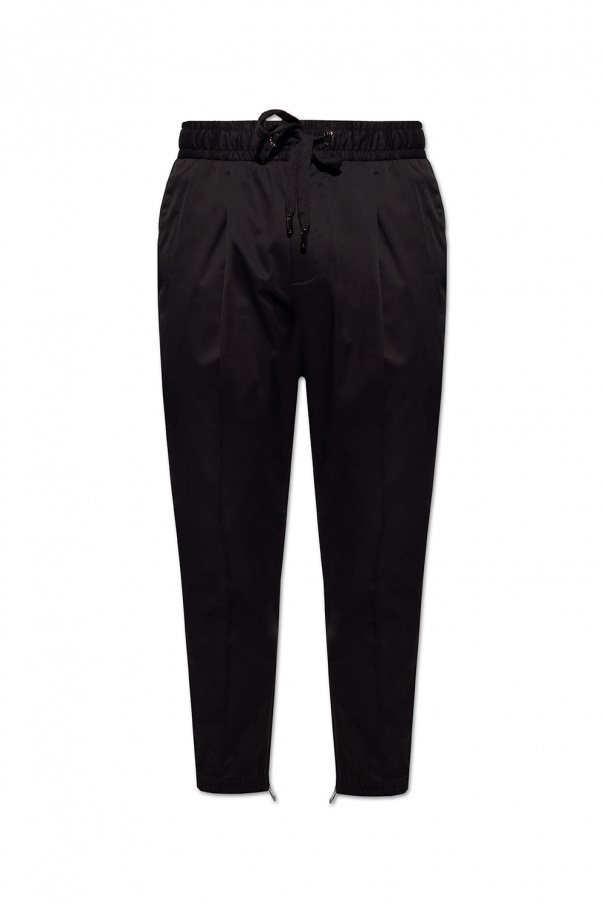 Dolce & Gabbana Side-stripe lynl trousers