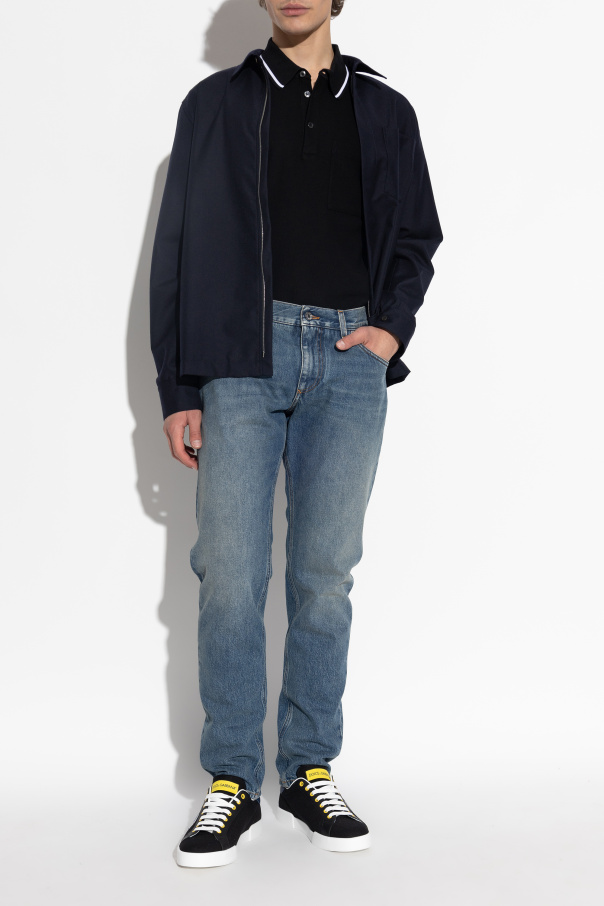 Dolce & Gabbana Jeansy z lekko zwężanymi nogawkami