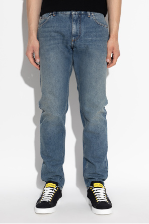 Dolce & Gabbana Jeansy z lekko zwężanymi nogawkami