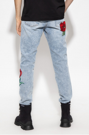 Dolce & Gabbana Jeans with floral embroidery