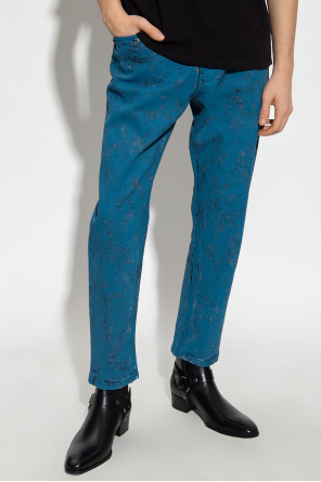 Dolce & Gabbana dolce & gabbana blue distressed jeans