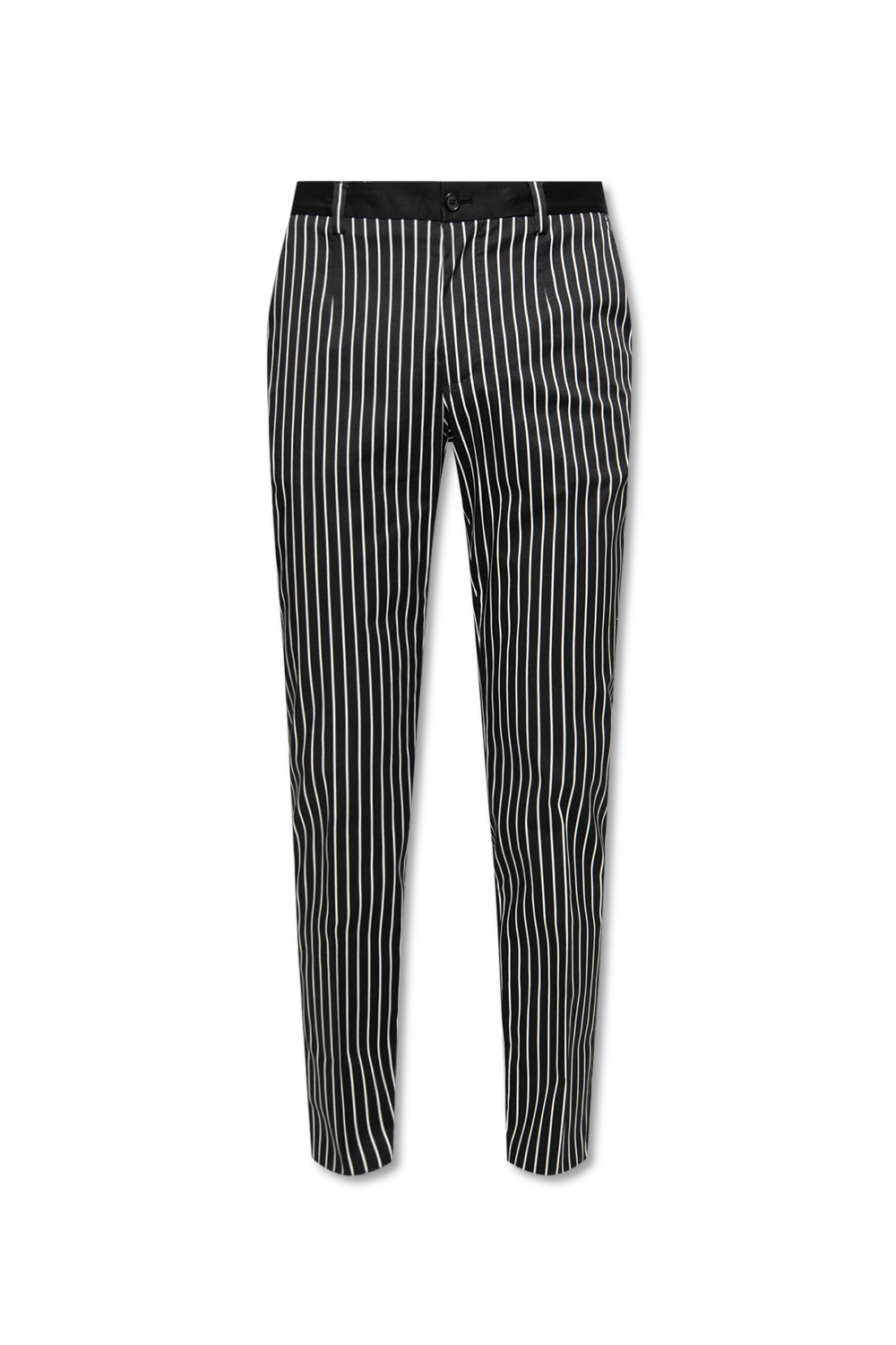 Dolce & Gabbana Cotton pleat-front trousers