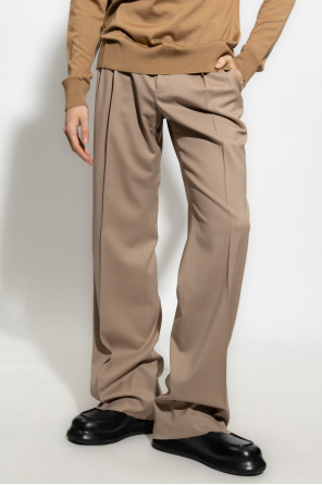 Dolce & Gabbana Wool pleat-front Japan trousers