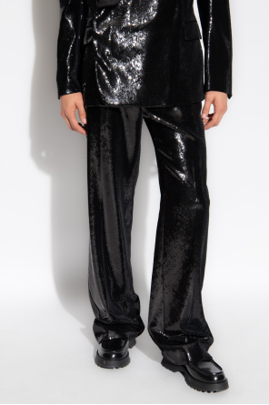 Dolce & Gabbana Cekinowe spodnie