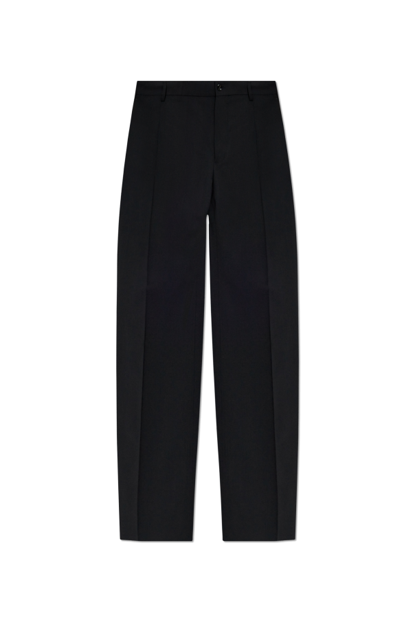 Dolce & Gabbana Wool pants with creases