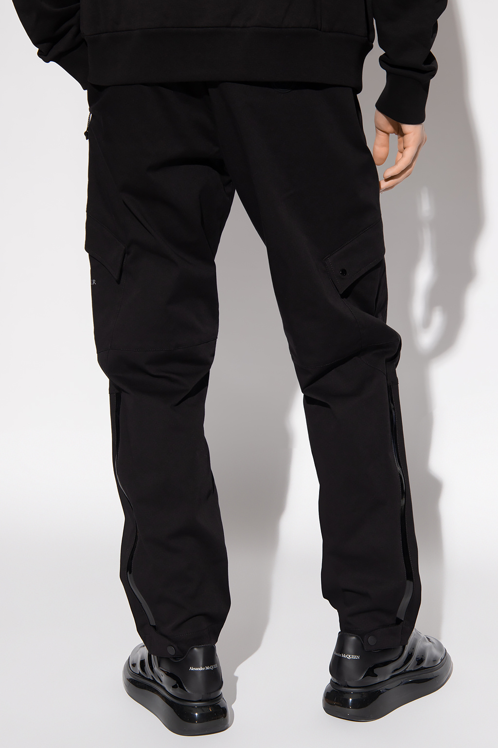 Black Cargo trousers Moncler - Vitkac GB
