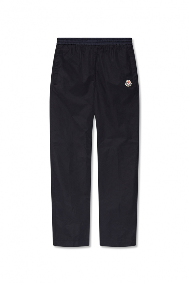 Moncler Flared trousers with logo