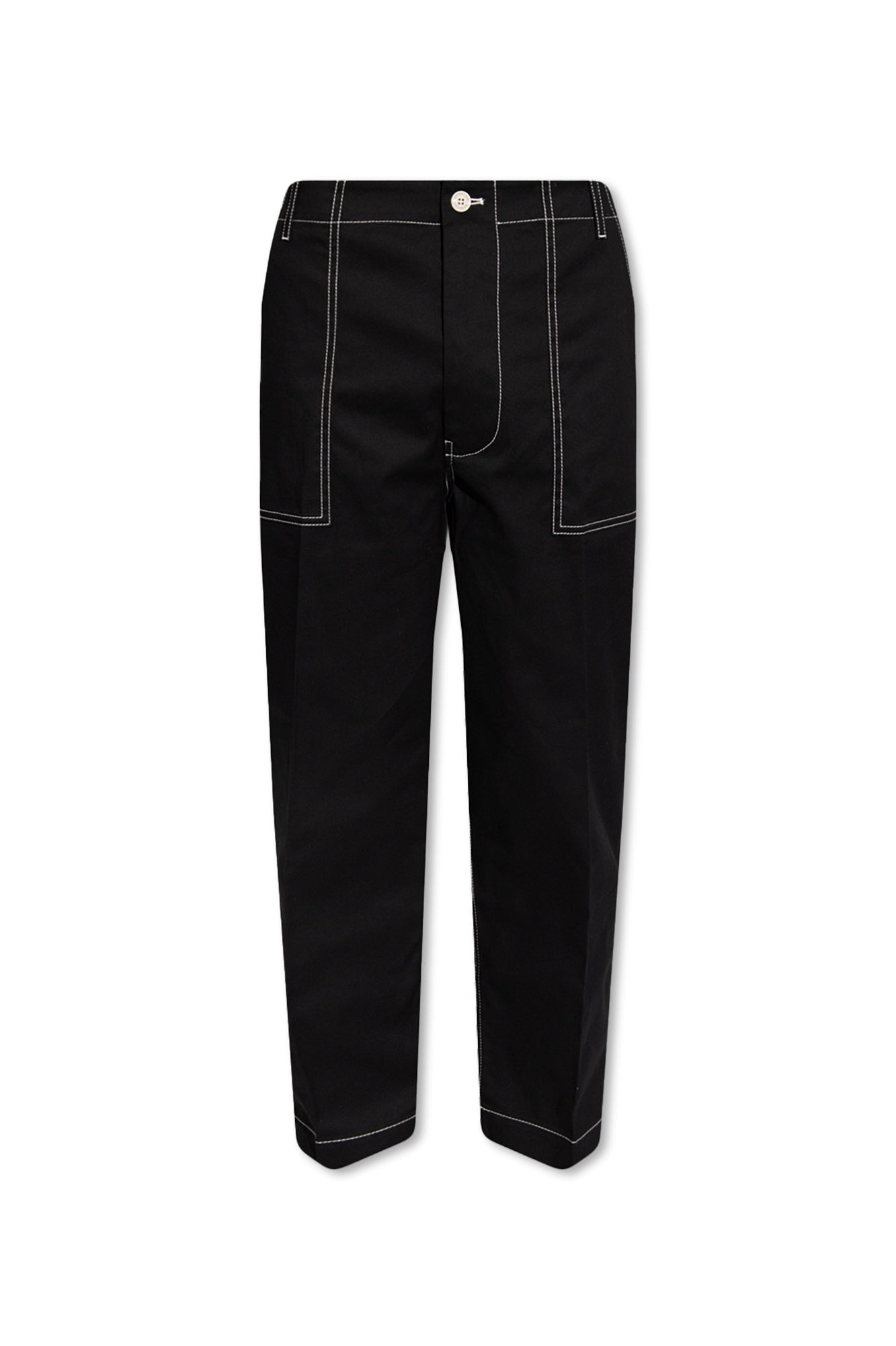 Moncler Trousers with stitching details