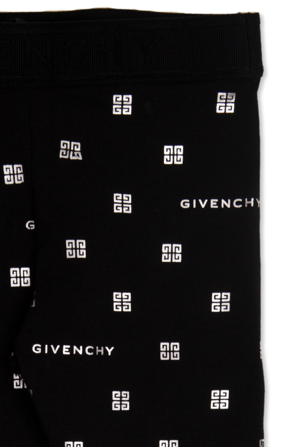Givenchy Kids Legginsy z logo