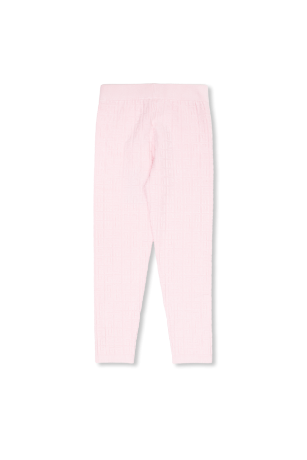 givenchy cotton Kids Leggings with monogram