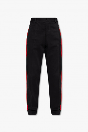 Trousers with side stripes od Moncler