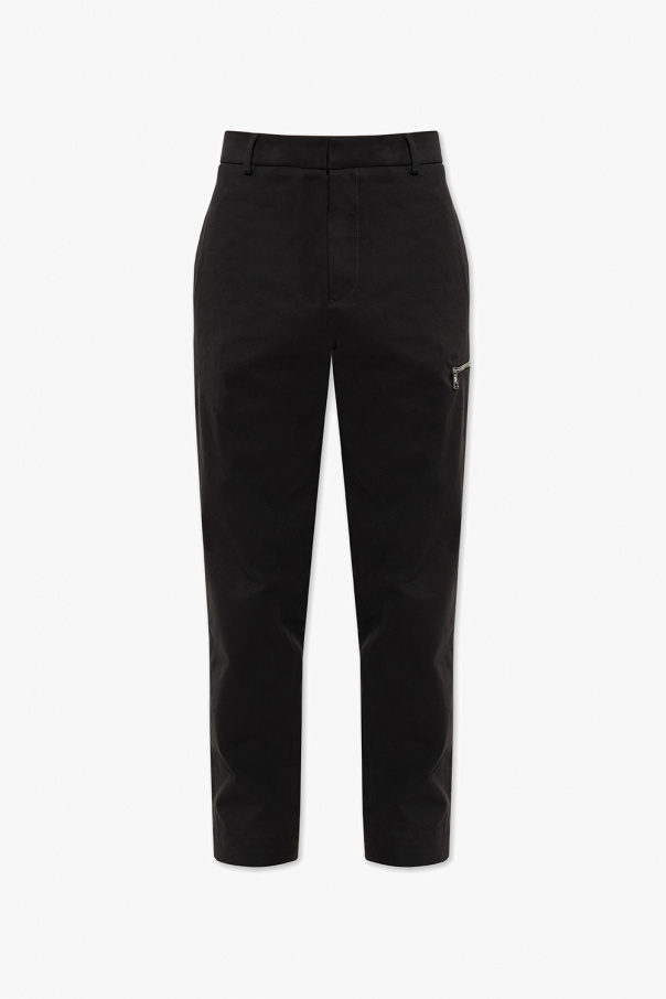 Moncler Cotton trousers with logo