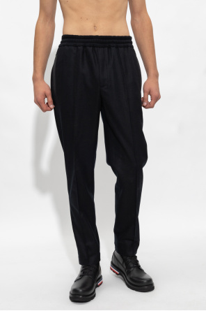Moncler Wool trousers TEEN with logo