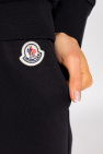 Moncler Jeans svasati con ricamo Nero