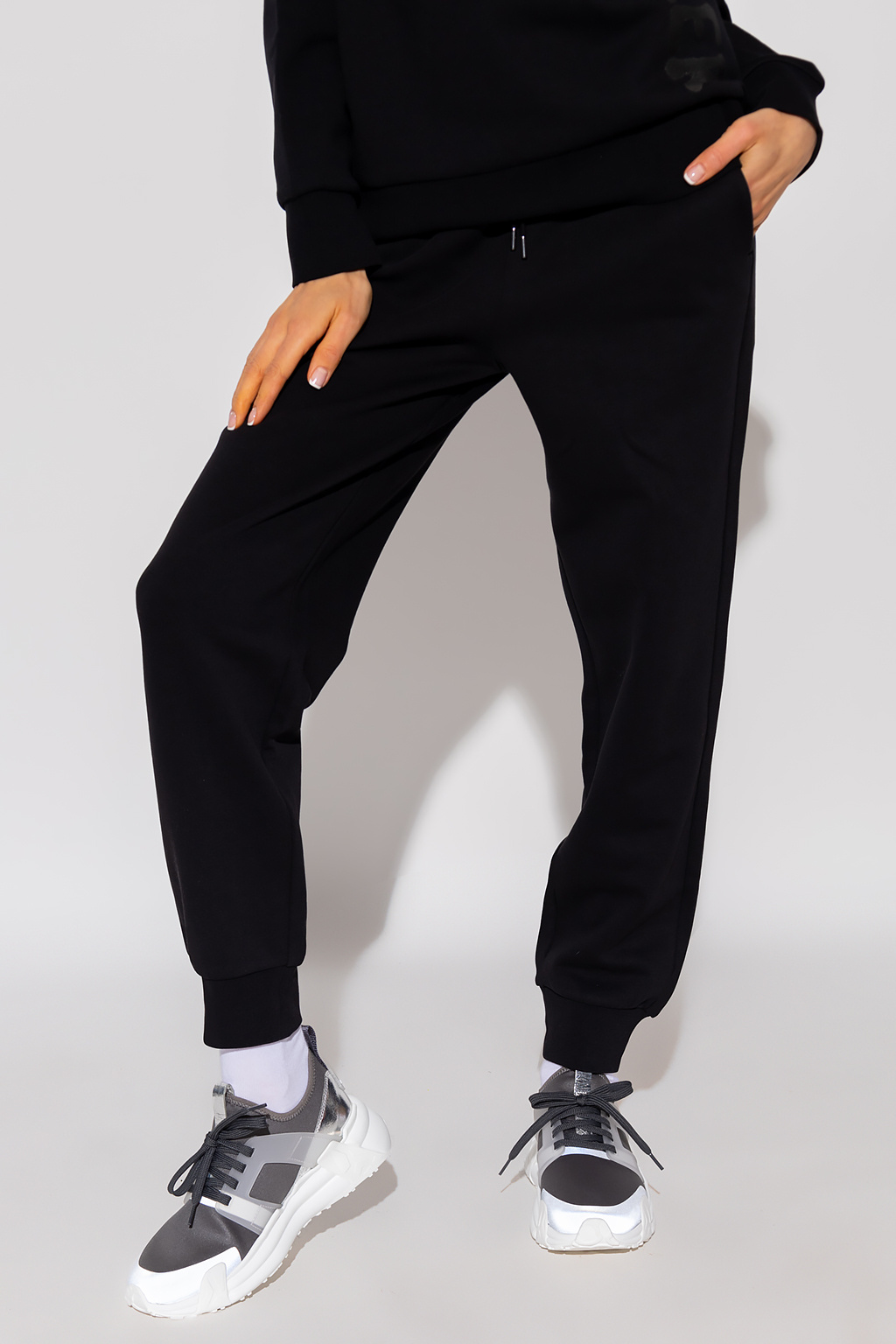 Moncler Sweatpants with logo patch