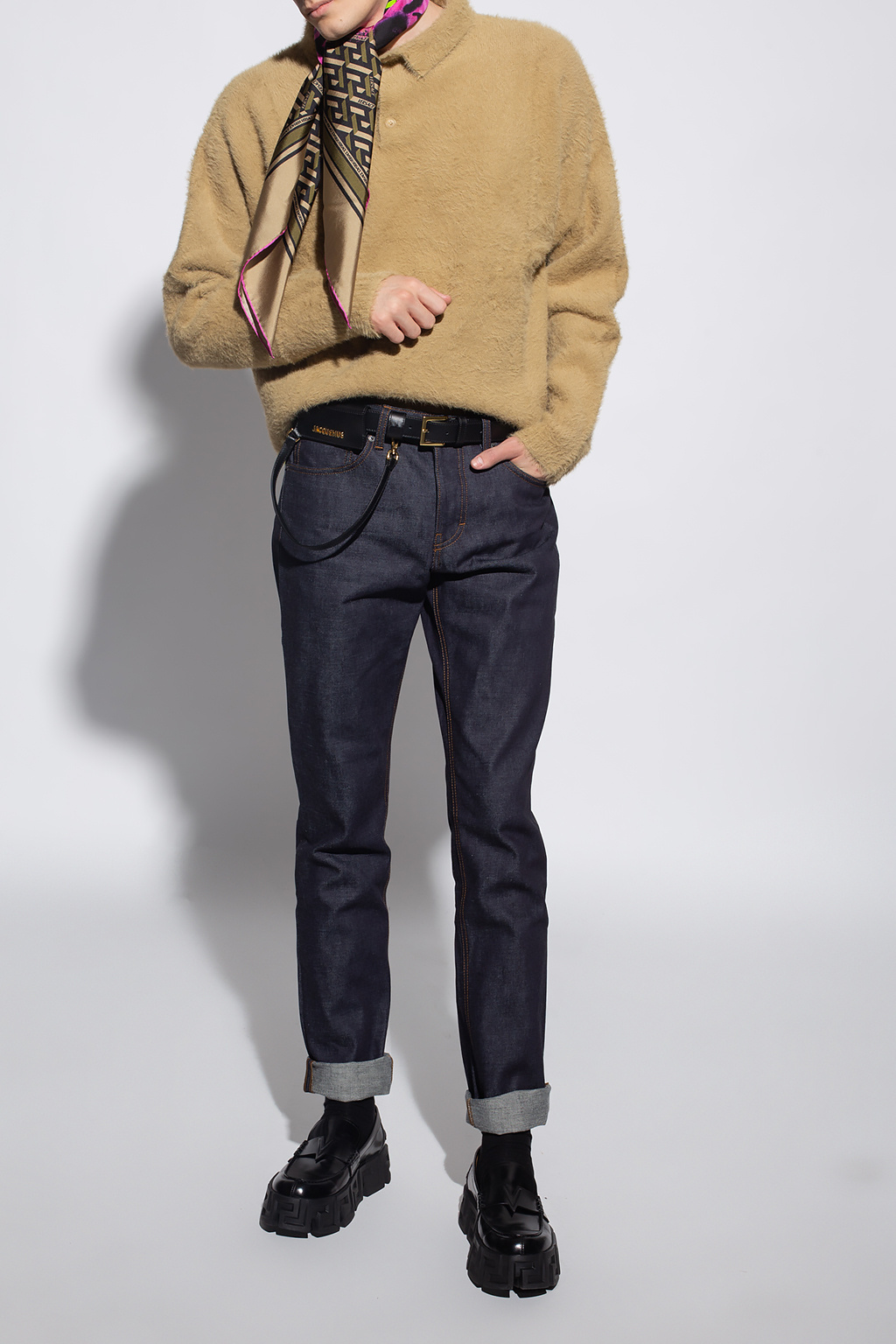 SB Kent Linen Pants Jeans with logo