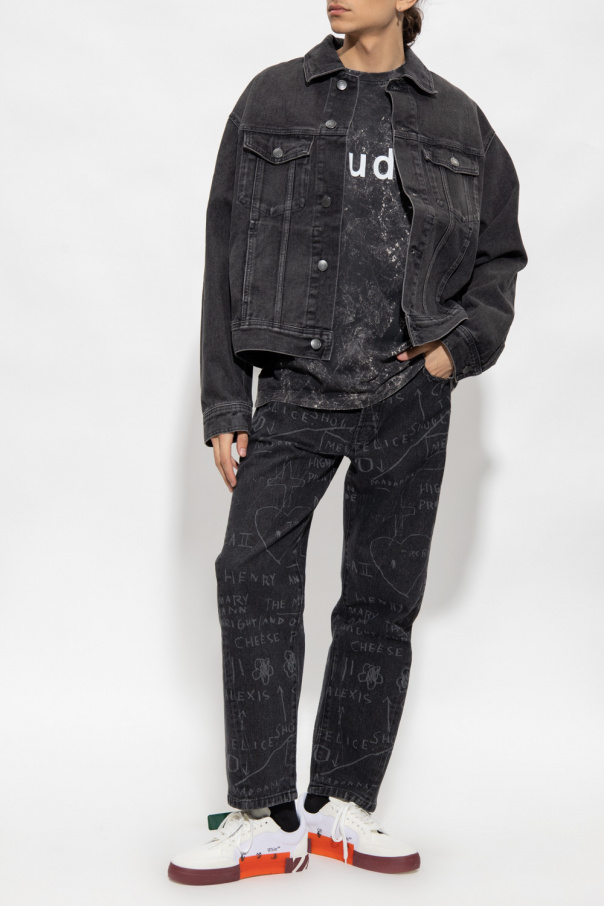 Etudes Jeans with pattern