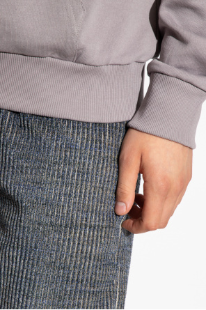 Emporio Armani kawami Sztruksowe spodnie