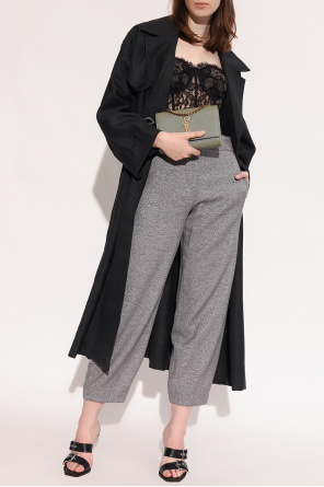 High-waisted trousers od Emporio Armani