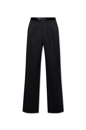Pleat-front trousers od Emporio Armani
