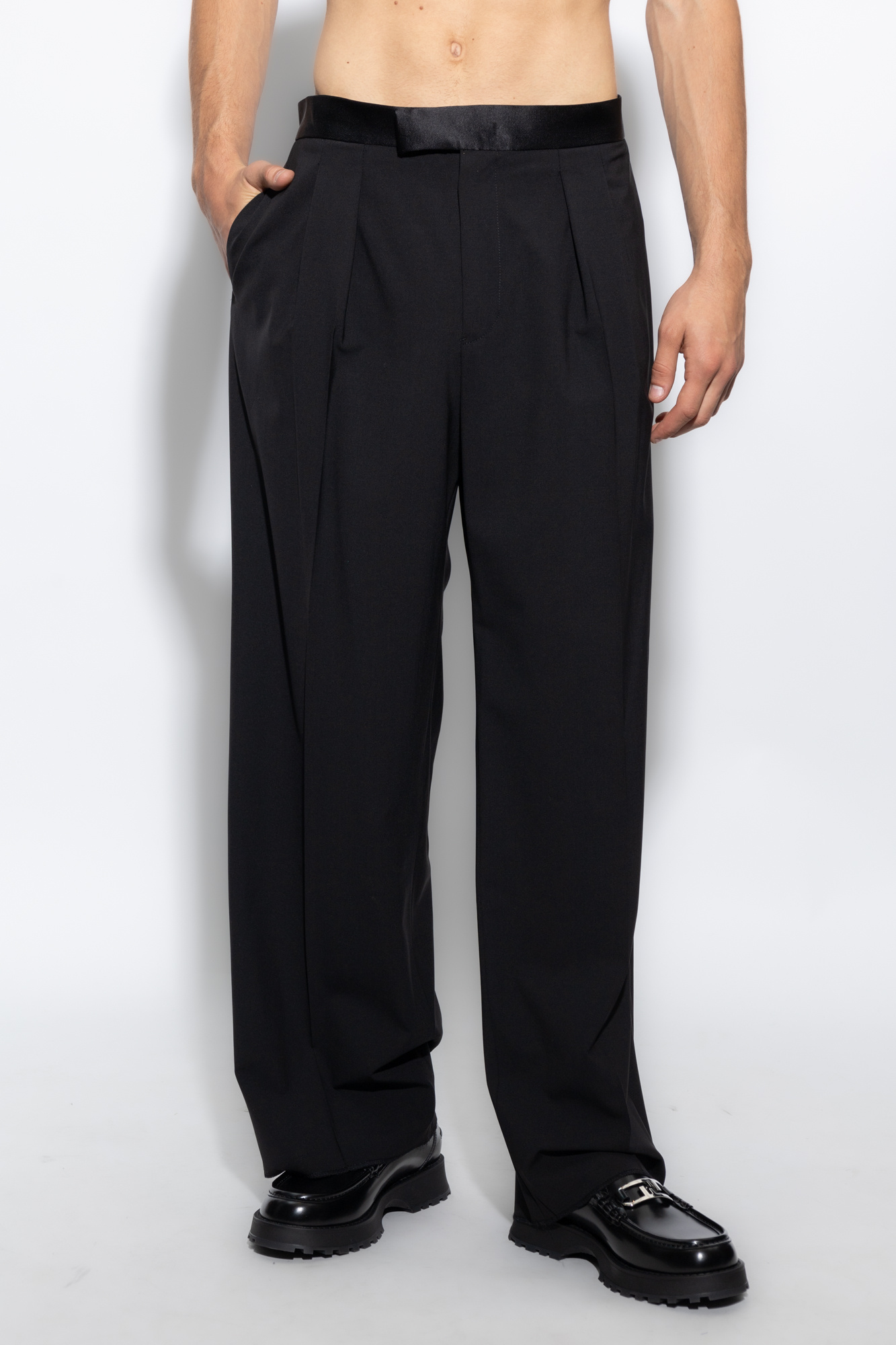 Emporio Armani Pleat-front trousers