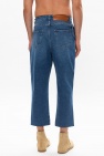 loewe bucket Jeans with worn effect