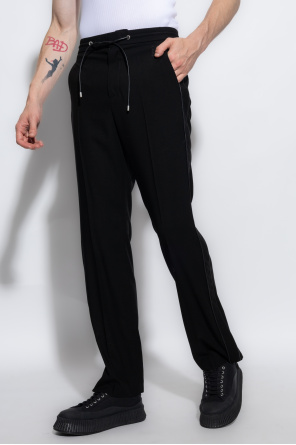 Loewe Pleat-front graphic trousers