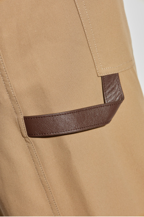 Loewe Cotton trousers with straight-leg cut