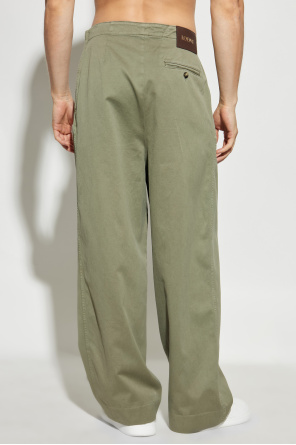 Loewe Loose-fit cotton trousers