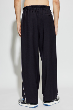 Loewe Pantalones de lana de corte holgado