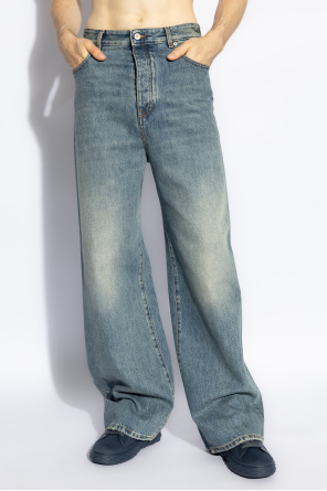 Loewe Spodnie z nogawkami o prostym kroju