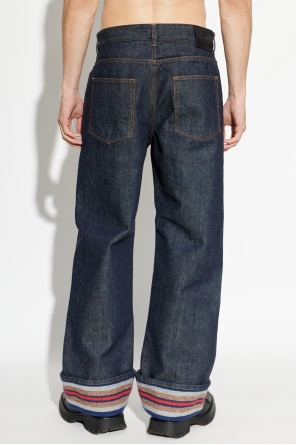 Loewe Jeans de corte direito