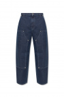 Loewe loewe blue high-rise jeans
