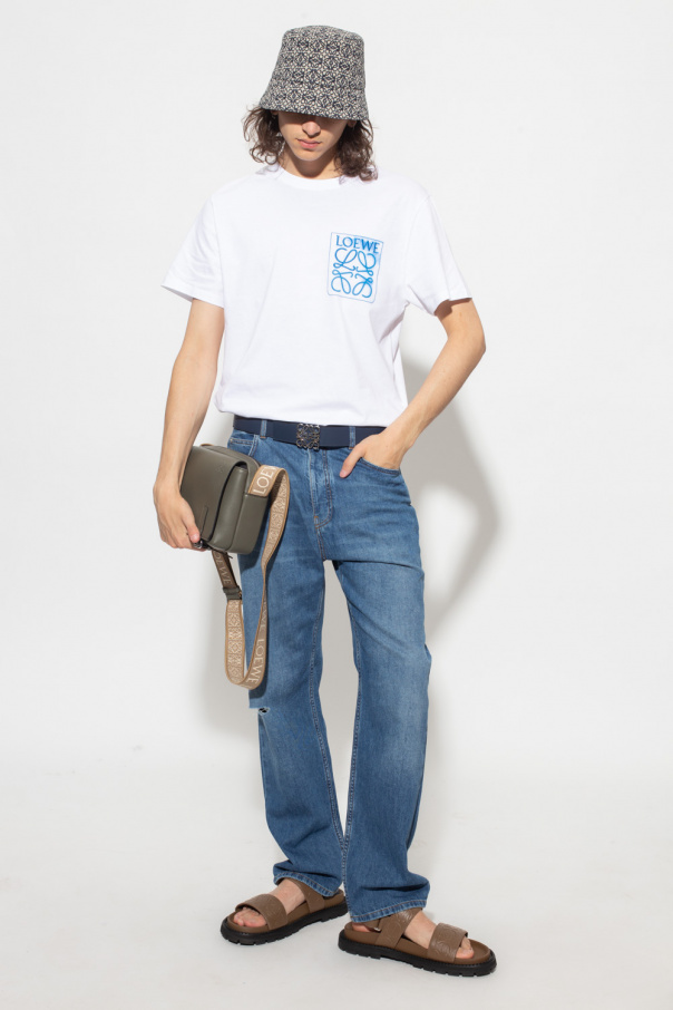 loewe SWETER Jeans with logo