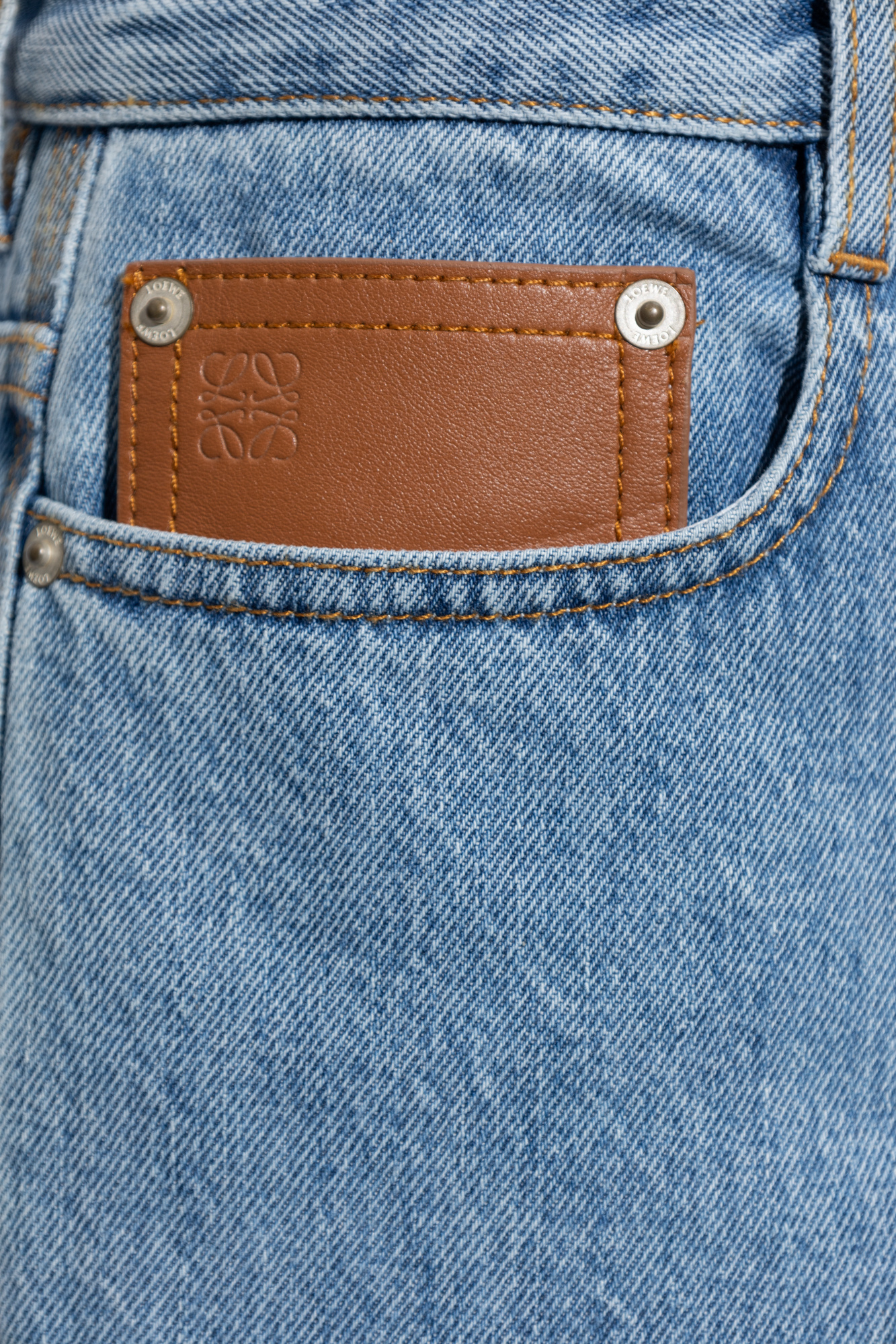 Loewe Jeans with logo